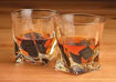 Picture of WHISKEY SET OF 2 GLASSES & 4 STONES IN WOODEN BOX